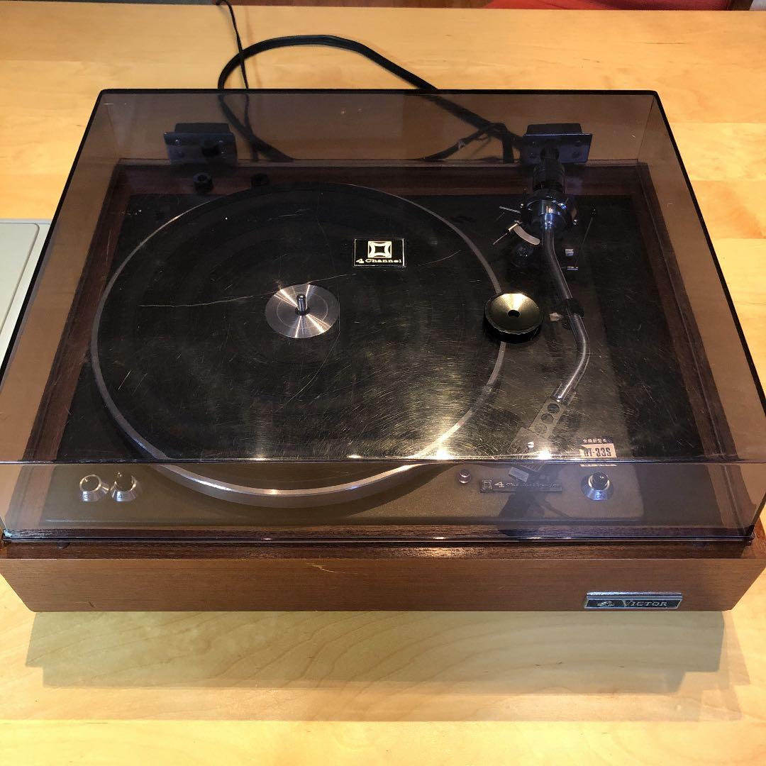 動作品ビクター　SRP-B33M レコードプレイヤー　ベルトドライブ　60Hz用
