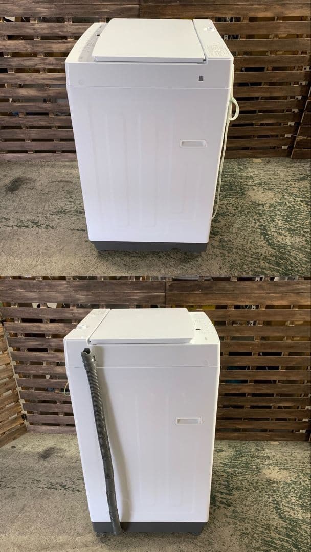 H340\" 高年式 生活家電 2点セット 冷蔵庫/洗濯機 カラー ホワイト