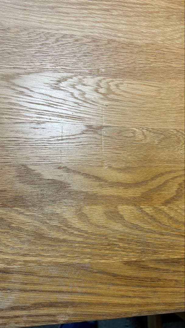 無印良品　木製デスク　オーク材