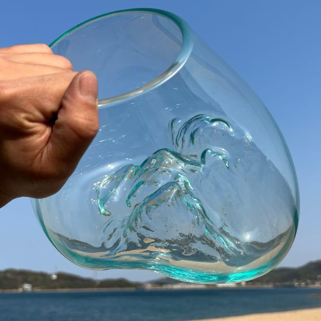 流木ガラス オブジェ特大D 花瓶 金魚鉢 ガーデニング テラリウム 観賞魚 容器