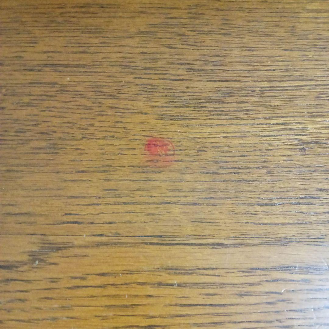 木製学習机 ブラウン 収納付き　おしゃれ　レトロ　ライティングビューロー