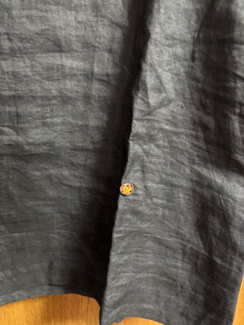 45R 歳時記花柄刺繍 長袖ブラウス