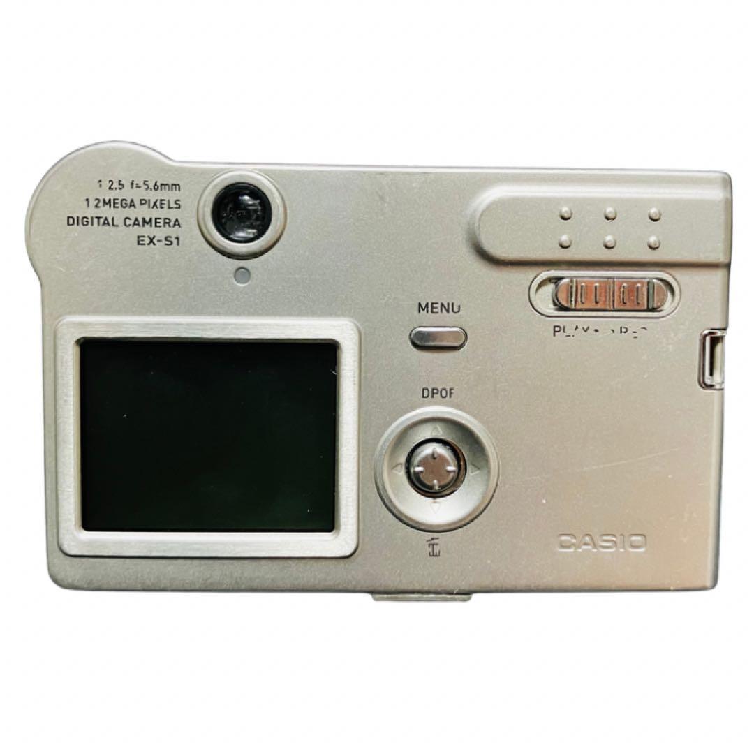 CASIOカシオ EXILIM エクシリム　EX-S1 コンデジ　レトロ　エモい