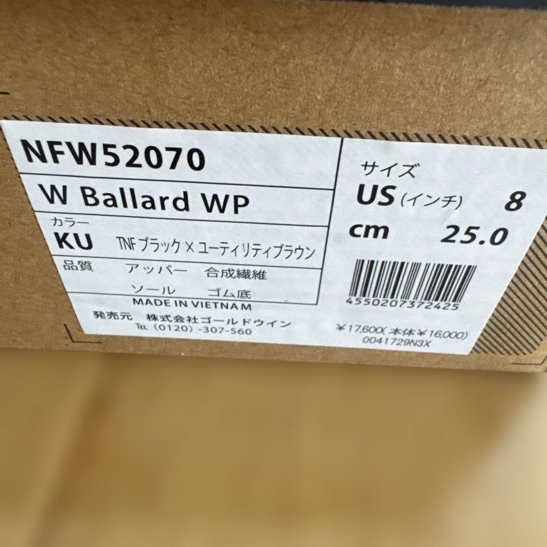 靴 THE NORTH FACE W Ballard WP US 8