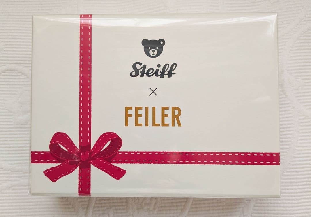 Steiff x Feiler シュタイフ テディベア アンド フェイラーセット