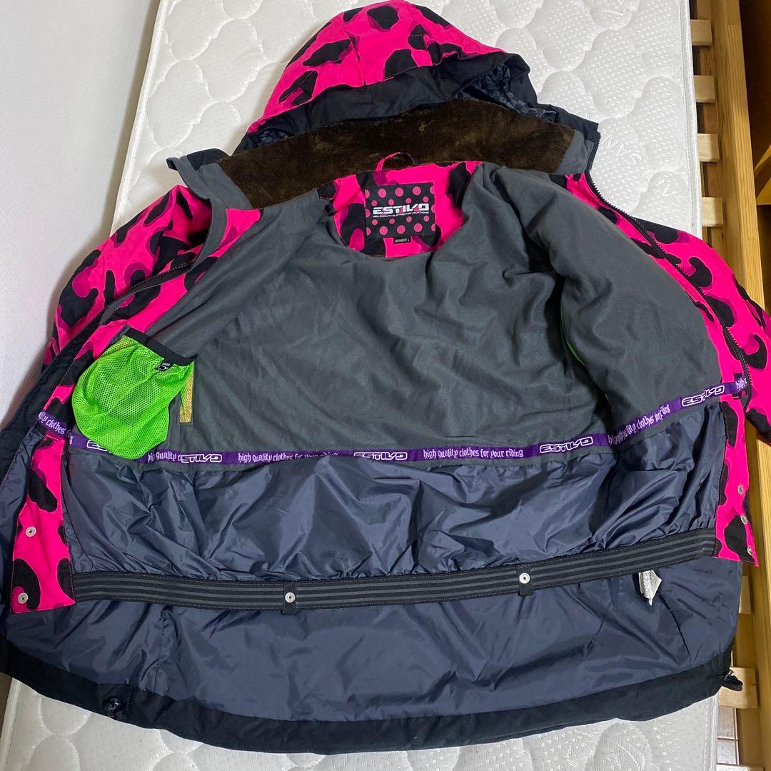 スノボレディースウェア/レオパード柄/美品