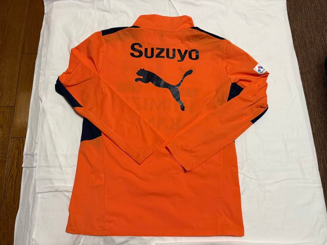 清水エスパルス 　選手支給品　三保練習用ジップトップ 上下 XL