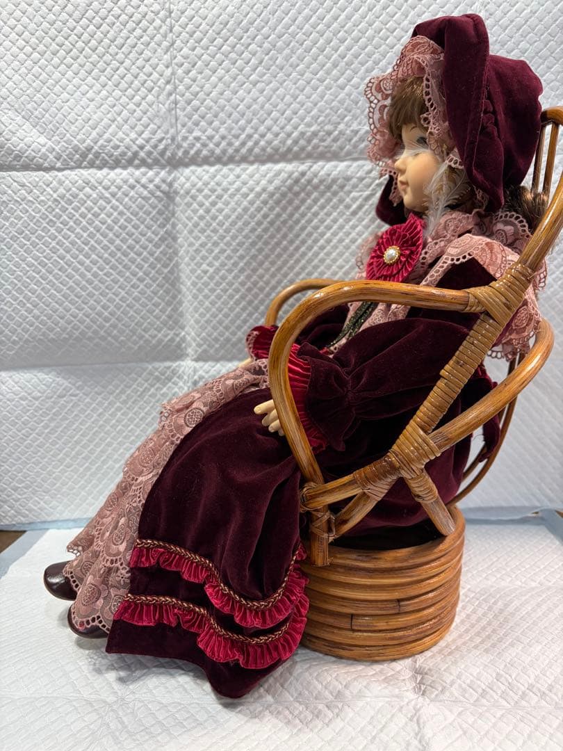 オオイケ社製 スリープアイ人形 ドールチェア2点セット