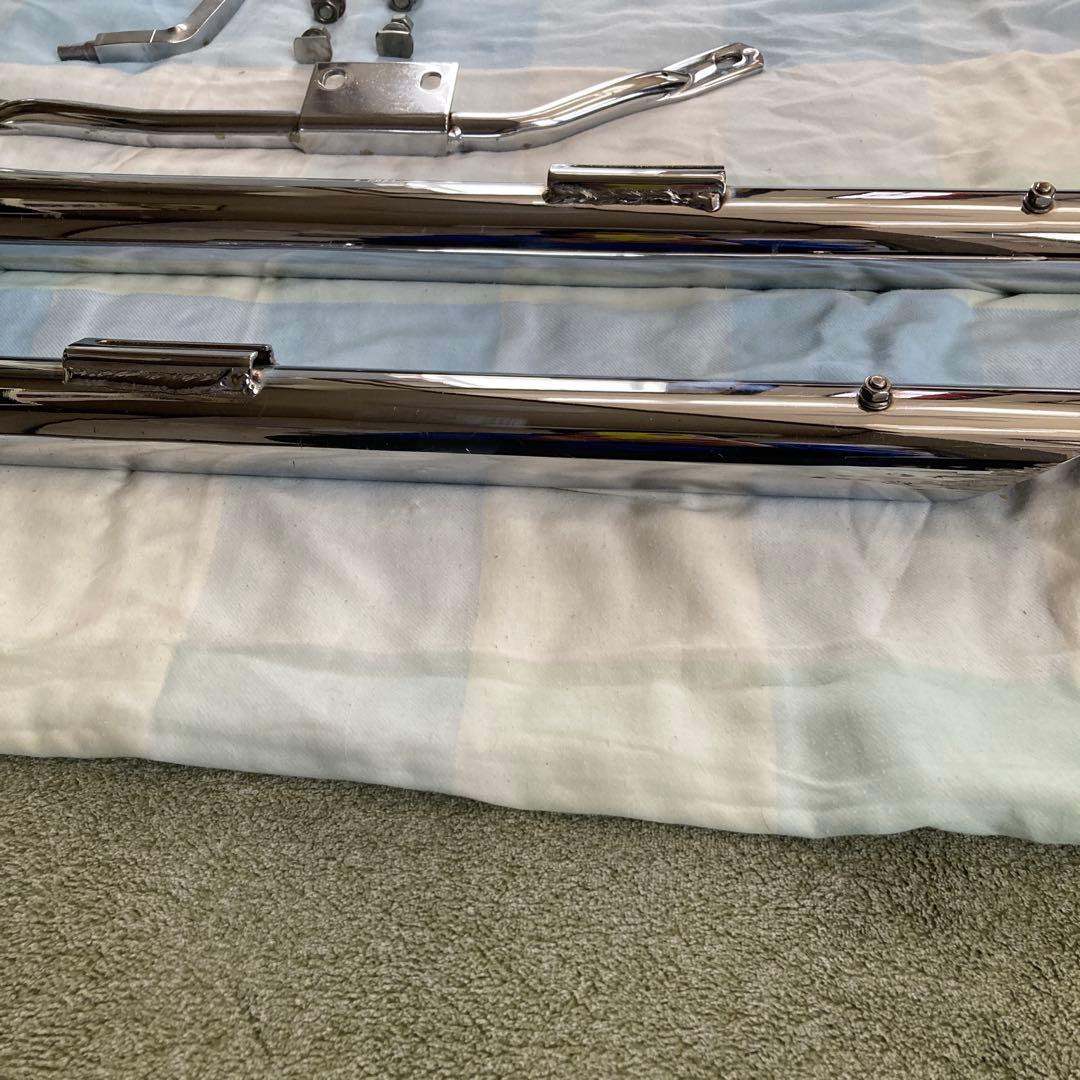 パウコ ドラッグパイプ40インチ70-84FL 4点セット ショベル ハーレー