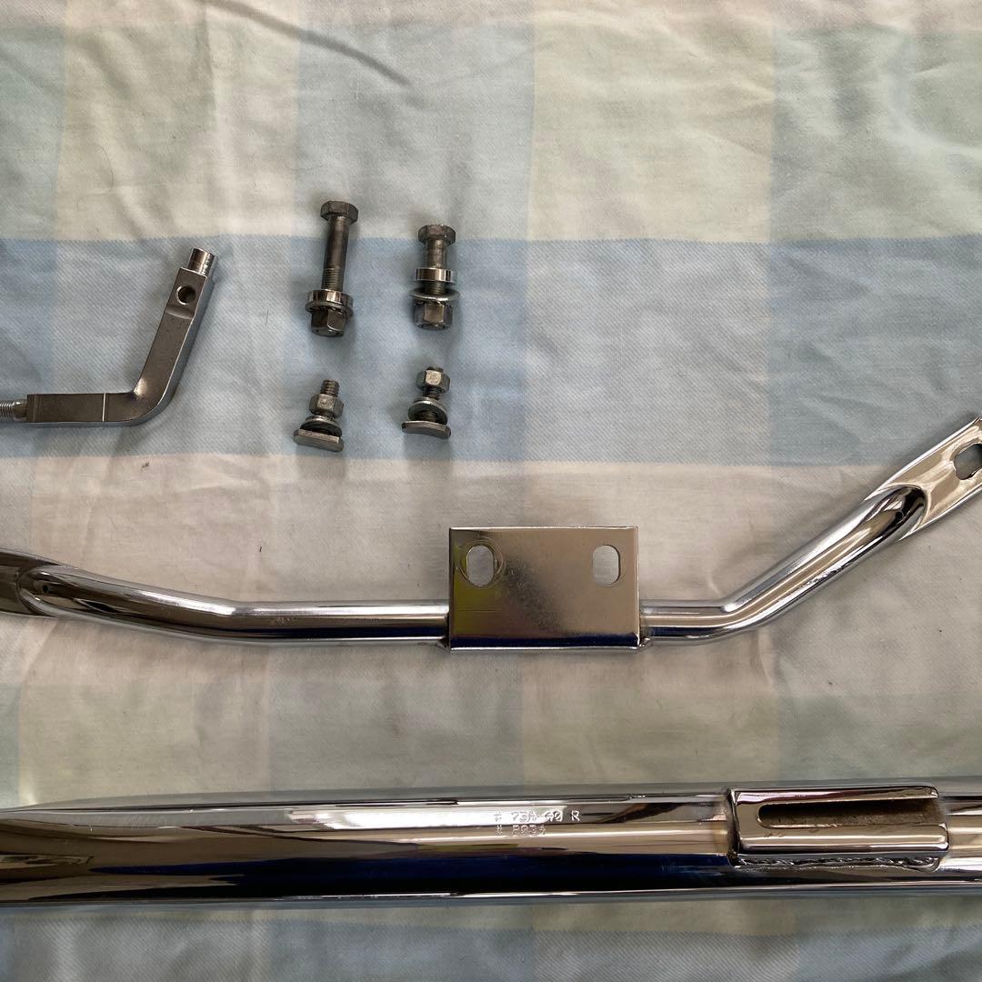 パウコ ドラッグパイプ40インチ70-84FL 4点セット ショベル ハーレー