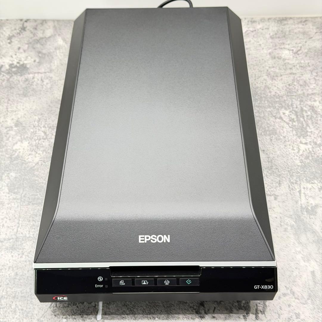 EPSON GT-X830 フラットベッドスキャナー 動作確認済み