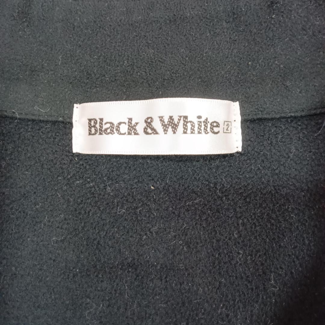 ✨美品✨ Black&White ブラック＆ホワイト ジャンバー スポーツウェア
