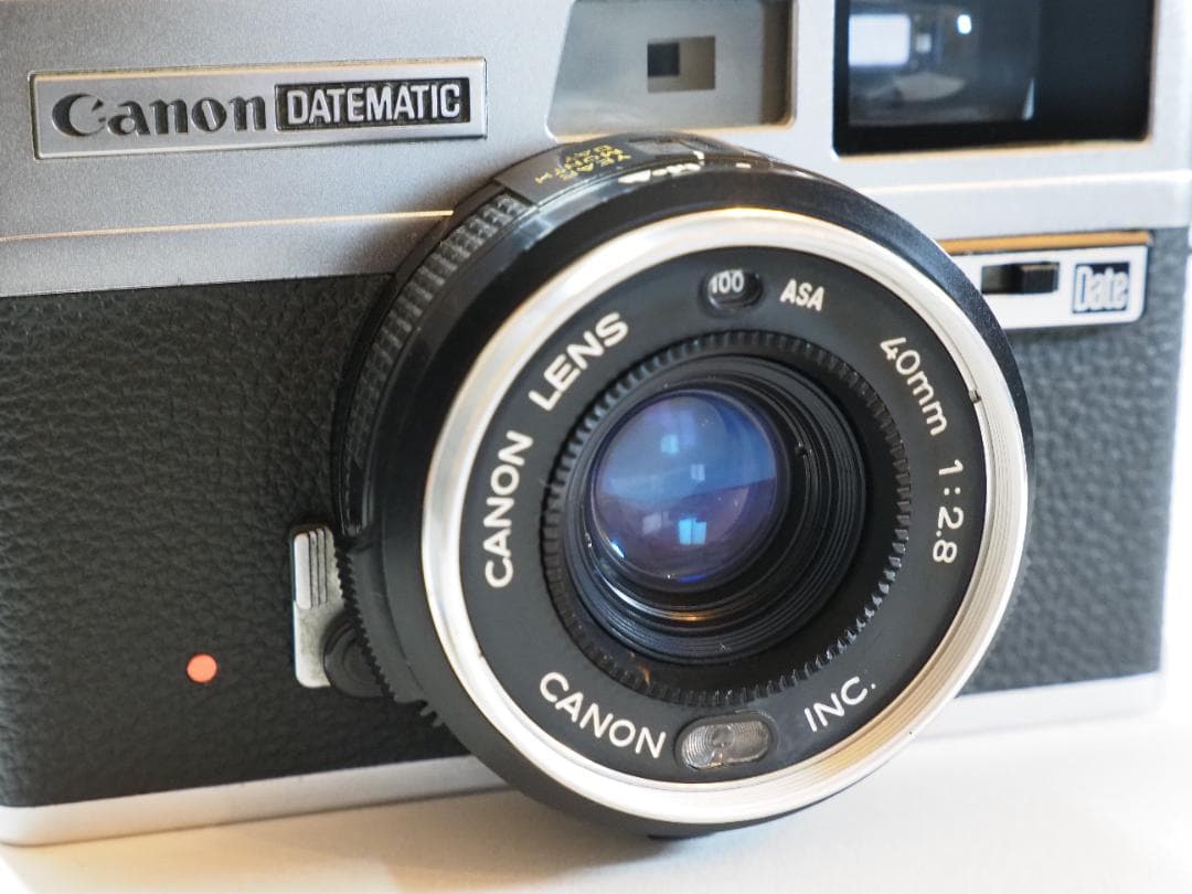 整備済 Canon DATEMATIC キヤノン デートマチック フィルムカメラ