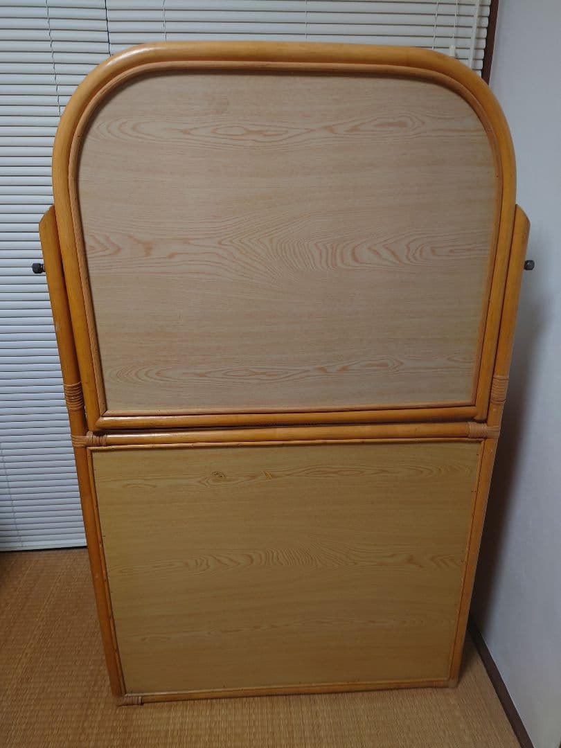 ラタン ドレッサー 鏡台