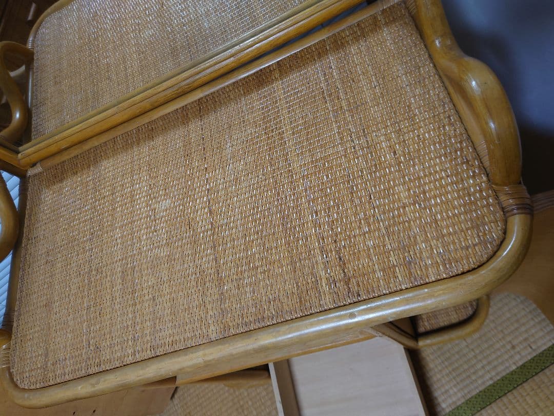 ラタン ドレッサー 鏡台