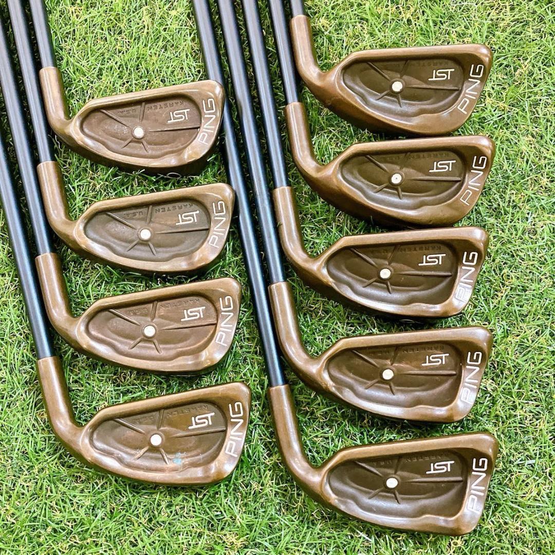 超希少 PING ISI ベリリウムカッパー ピン メンズアイアン 9本 純正