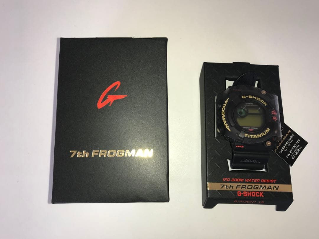勇*い様 新品未使用！G-SHOCK 7th FROGMAN 腕時計