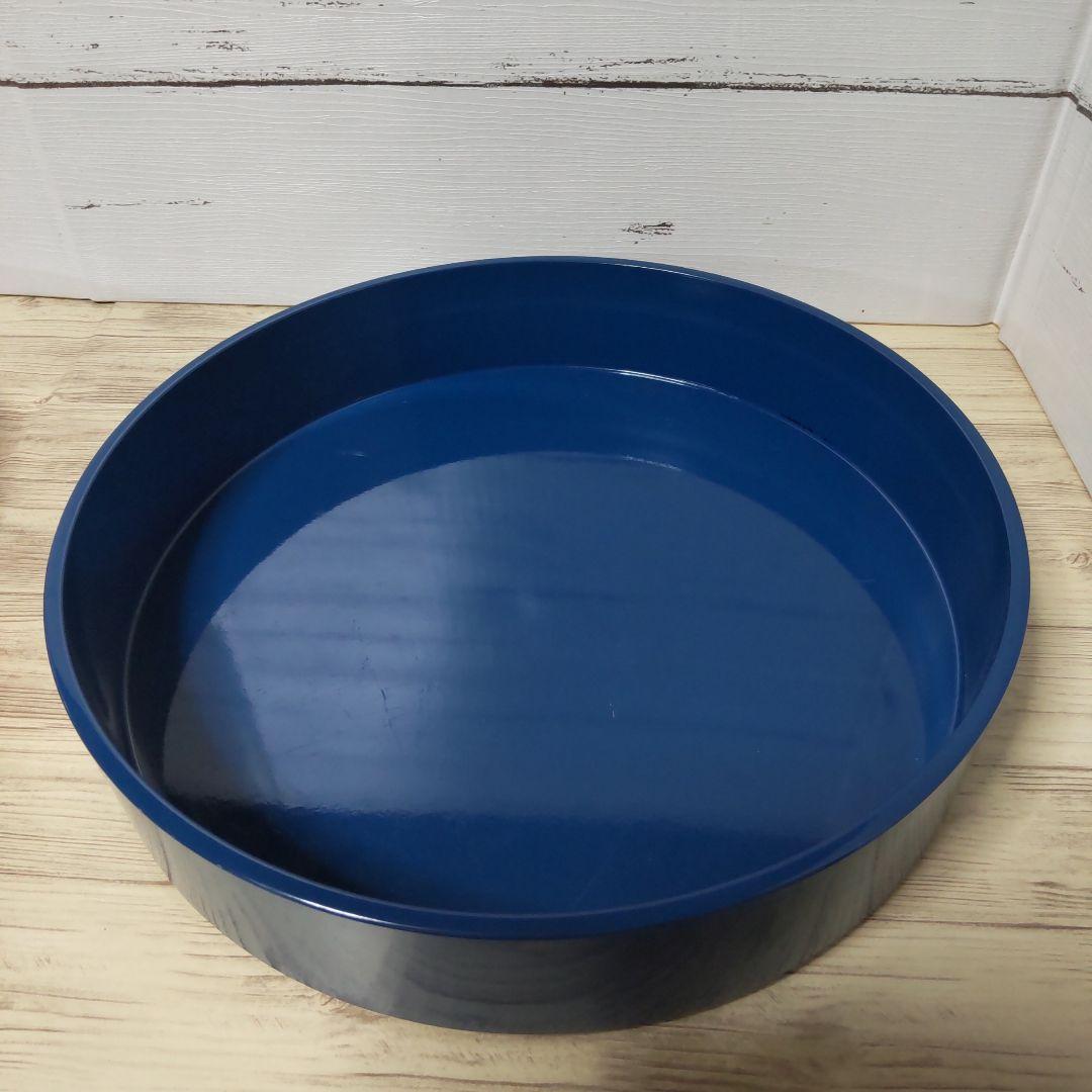 プラスチック花器　紺と赤　2個セット