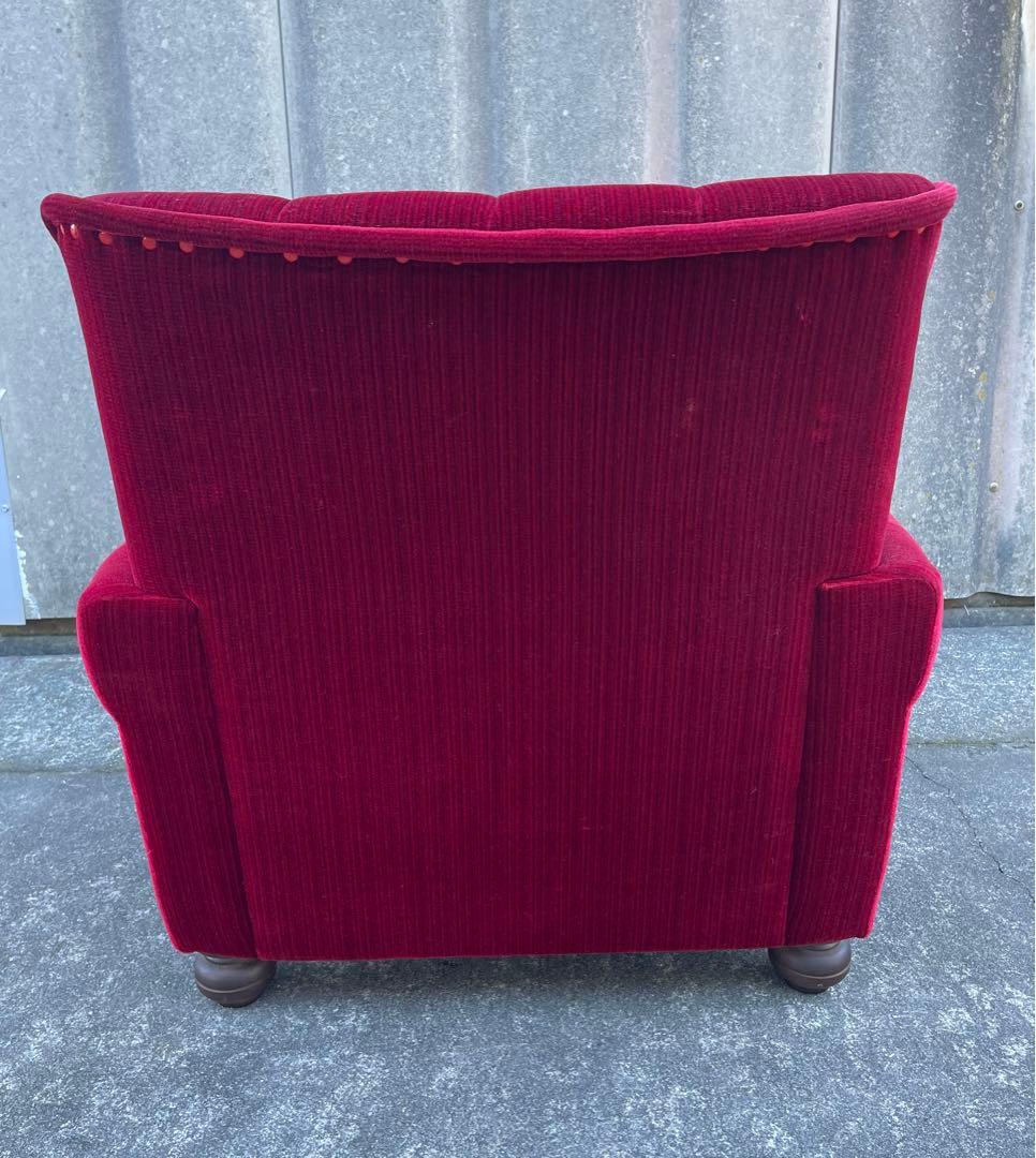 モリシゲ家具/MORISHIGE/オリーブ印/高級/1Pソファ/アームソファ/②