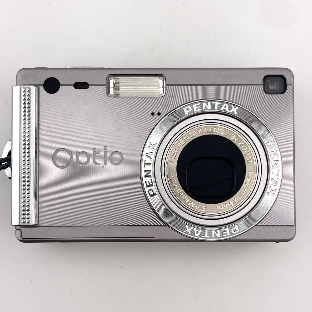 レトロ感⭕️【動作確認済】CCD PENTAX OPTIO S5iデジカメ S4i