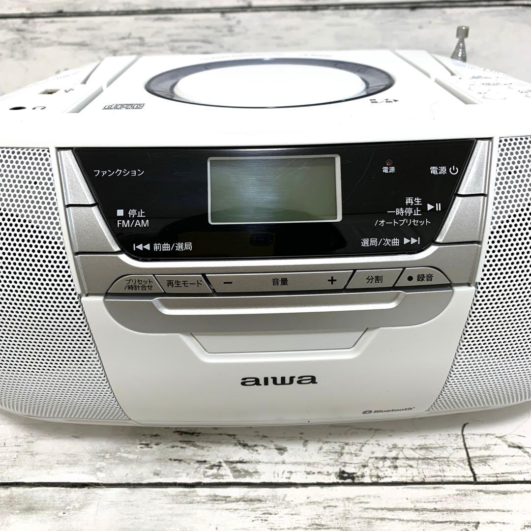 美品★aiwa CR-BUE50 CDラジオ