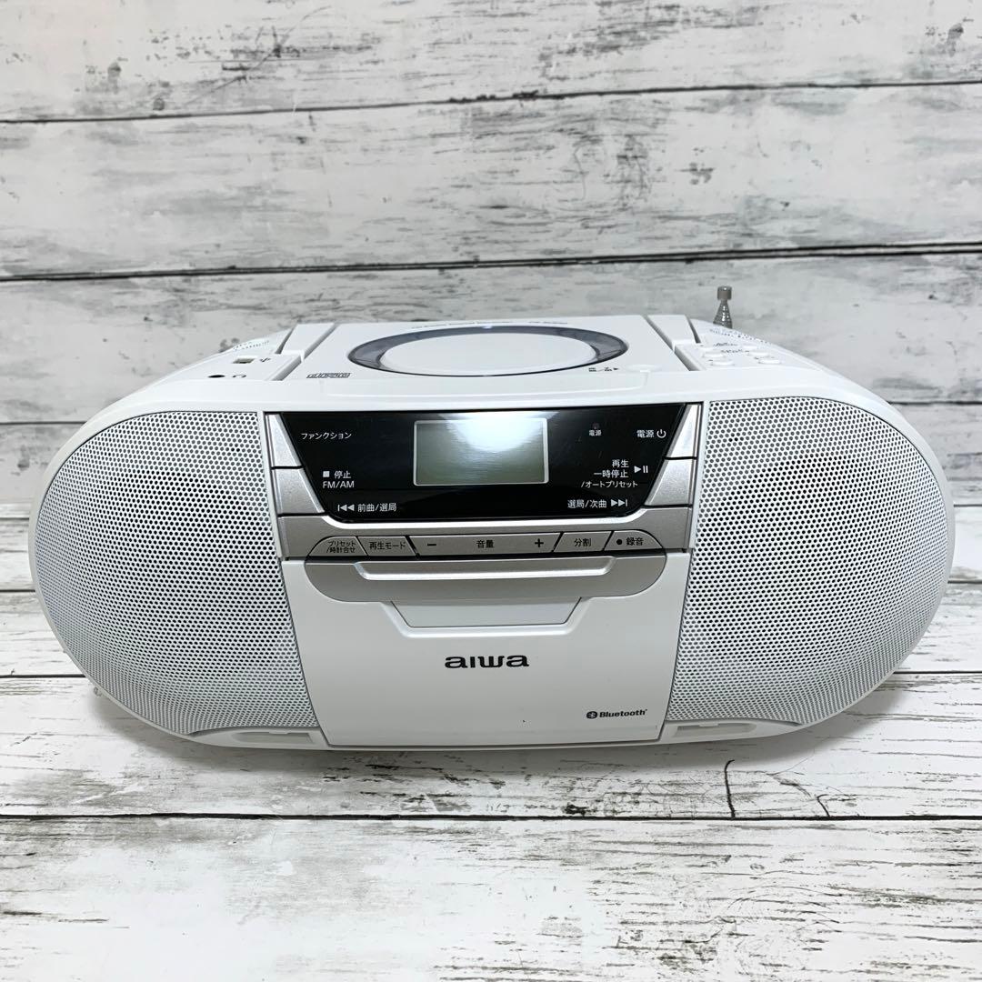 美品★aiwa CR-BUE50 CDラジオ