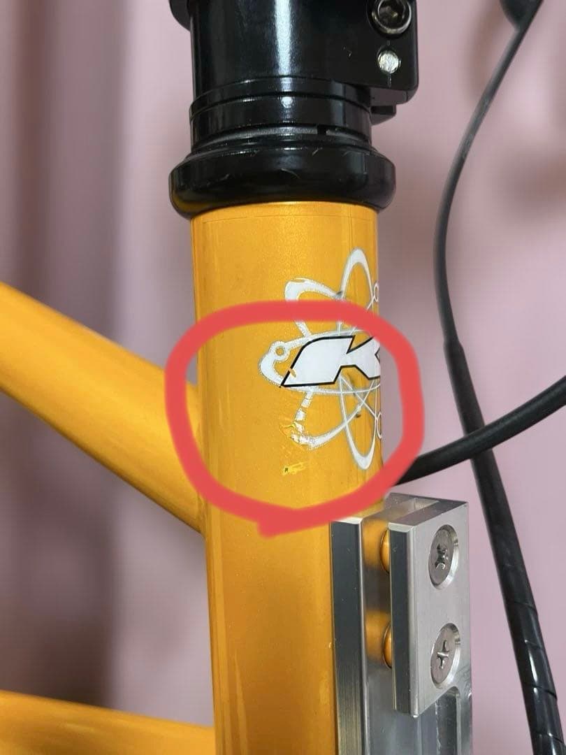 けっこう美品　KHS P-20R 純正ブルホーン