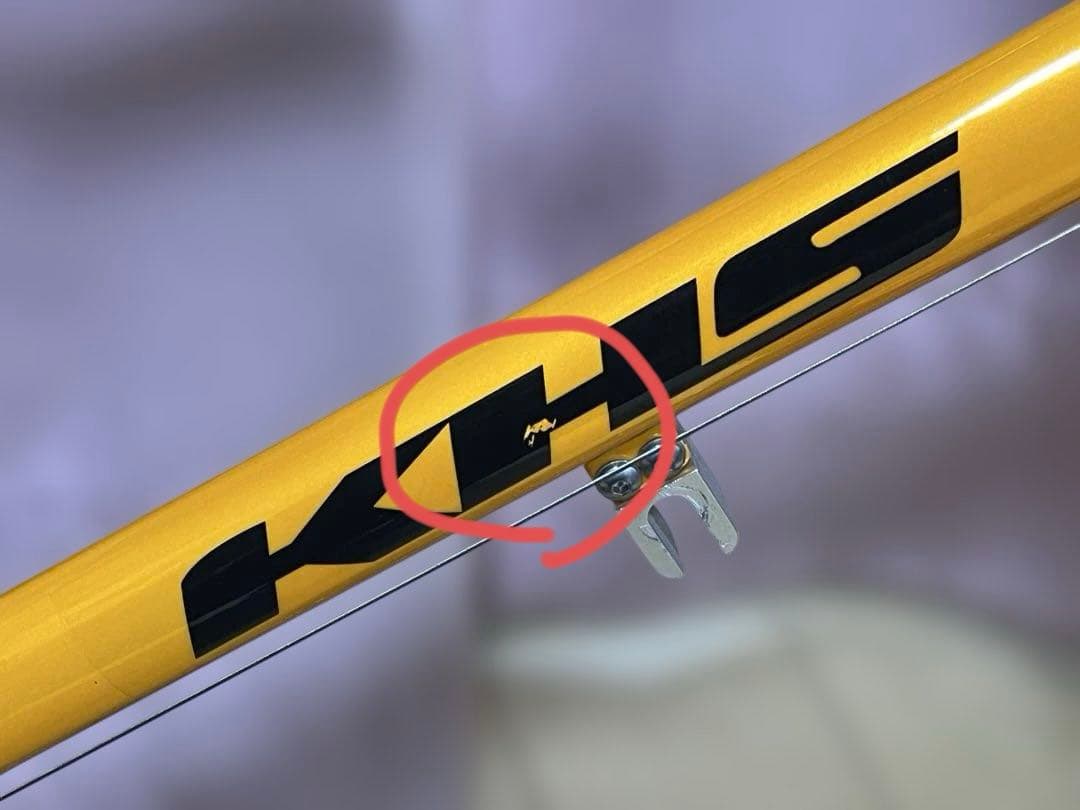 けっこう美品　KHS P-20R 純正ブルホーン