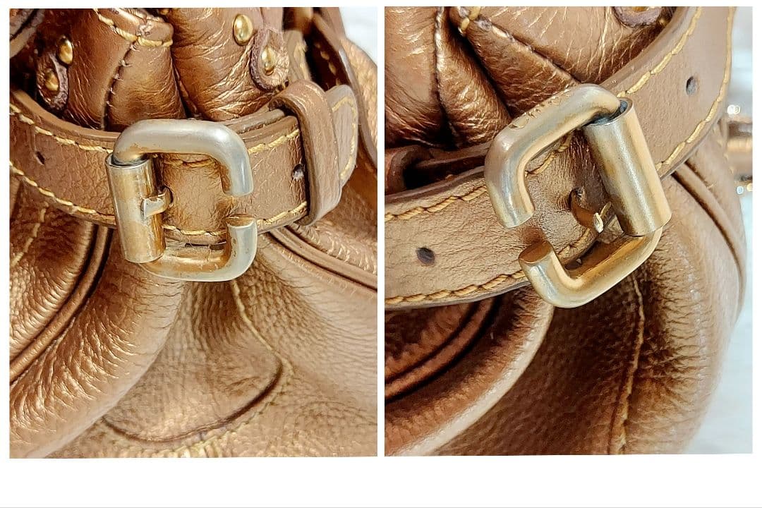 Chloé クロエ パディントン 限定 特別仕様 希少 レア ブロンズゴールド