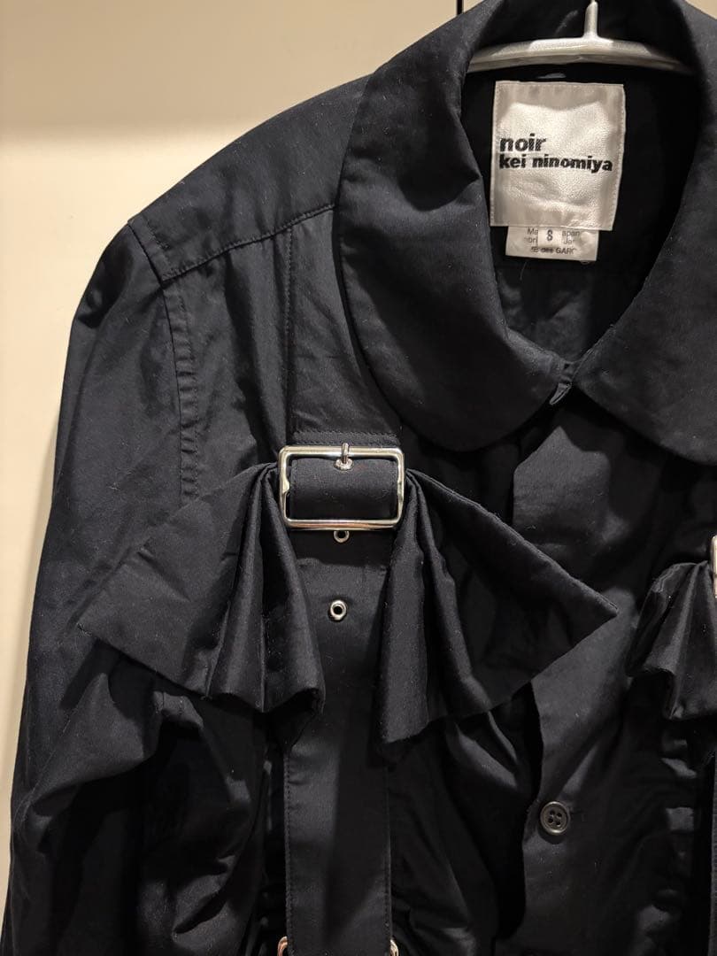 noir kei ninomiya 黒リボンシャツ Sサイズ