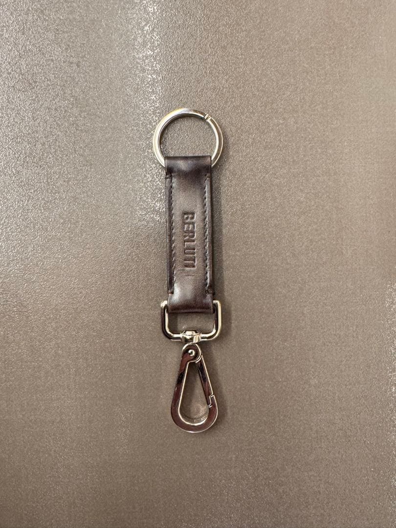 【美品】BERLUTI ベルルッティ レザー キーホルダー