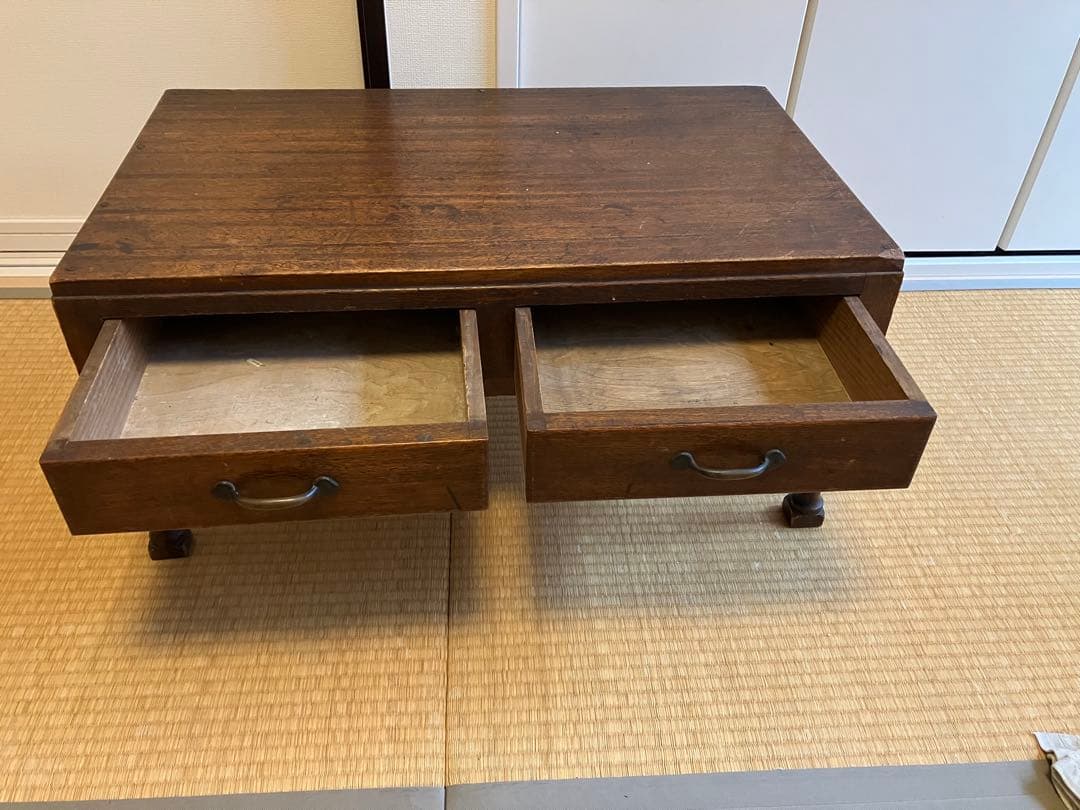 昭和レトロ 文机 座卓 ローテーブル 机 アンティーク ちゃぶ台　古家具