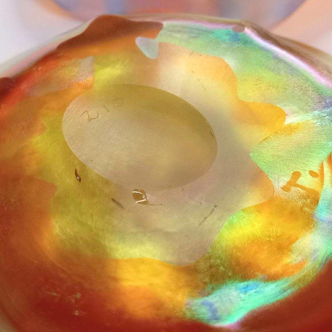 ルイスCティファニー ソルトセラー ファブリルガラス 2つセットq78