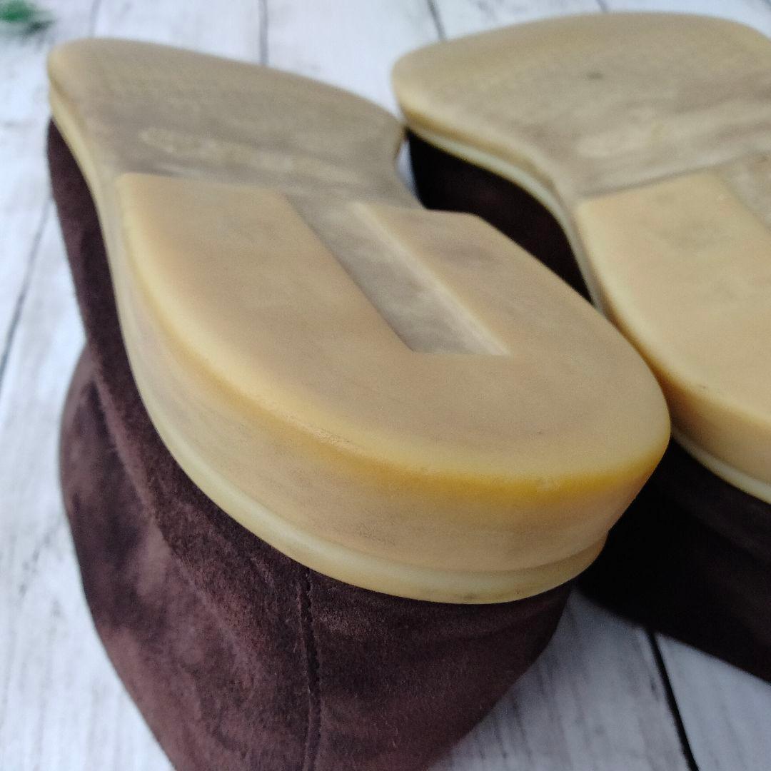 ロロピアーナ【希少】スウェードレザーシューズ　28.5cm　スリッポン　モカシン