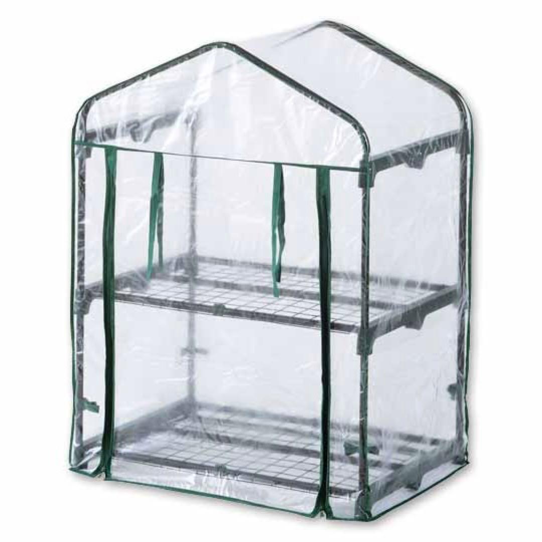 パチンと棚止め　ビニール温室2段 HD-70201