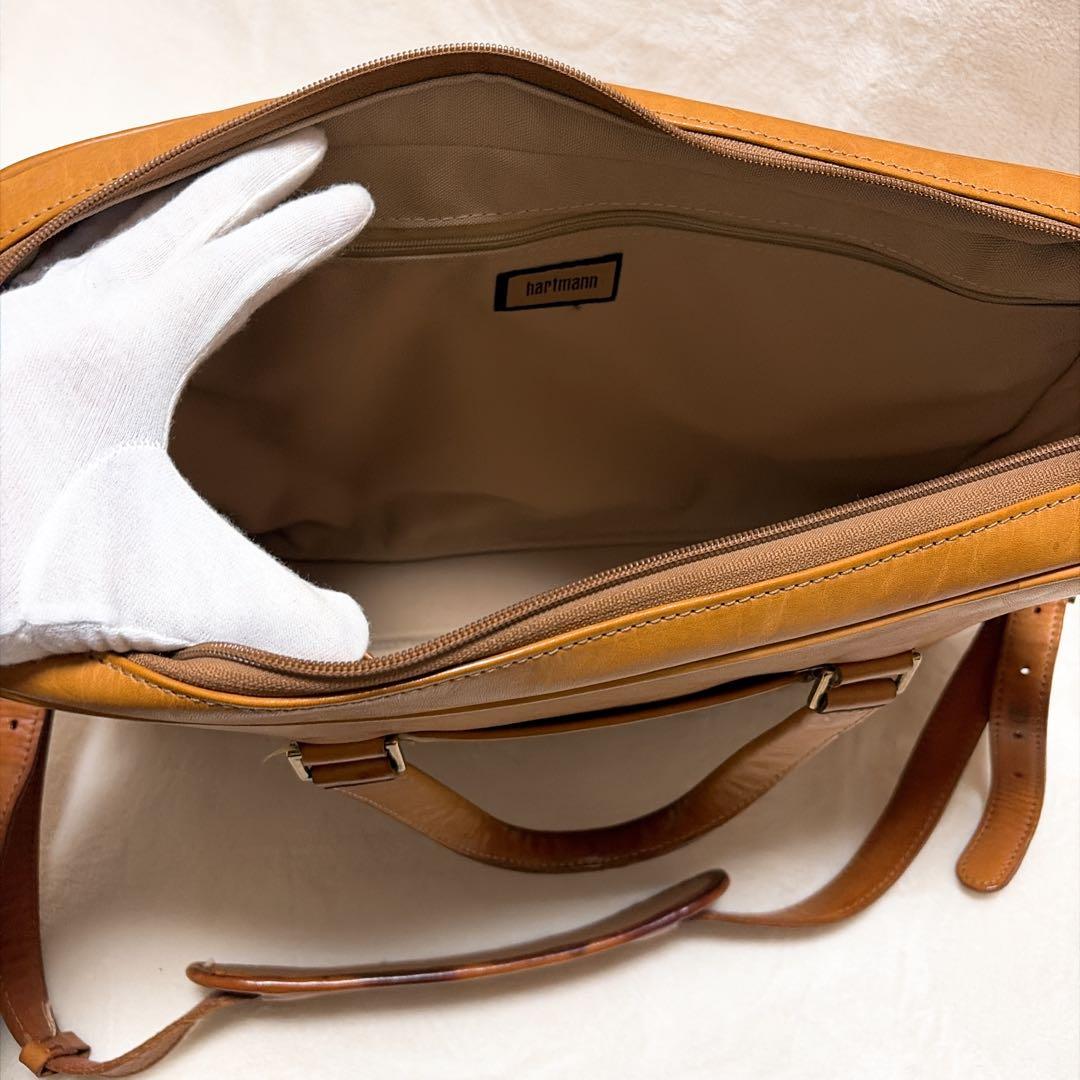 ハートマン 2way ビジネスバック ヌメ革 ベルティングレザー A4可