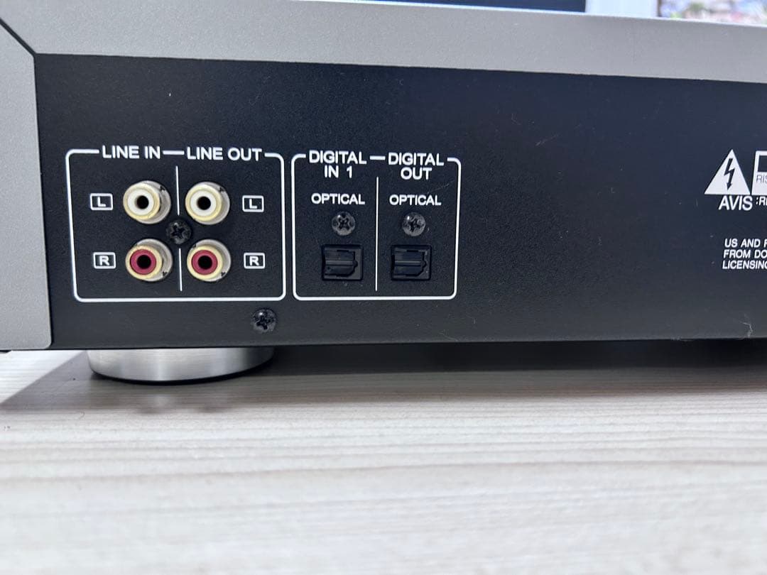 【整備済】TEAC MDデッキ MD-5MKII