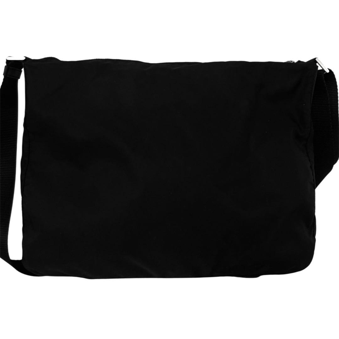 良品　PRADA プラダ　ショルダーバッグ　ナイロン　トートバッグ　ブラック　黒