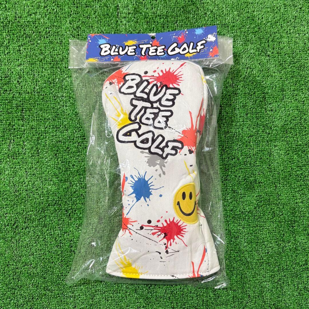BLUE TEE GOLF デニムキャディバッグ フード・ヘッドカバー付き