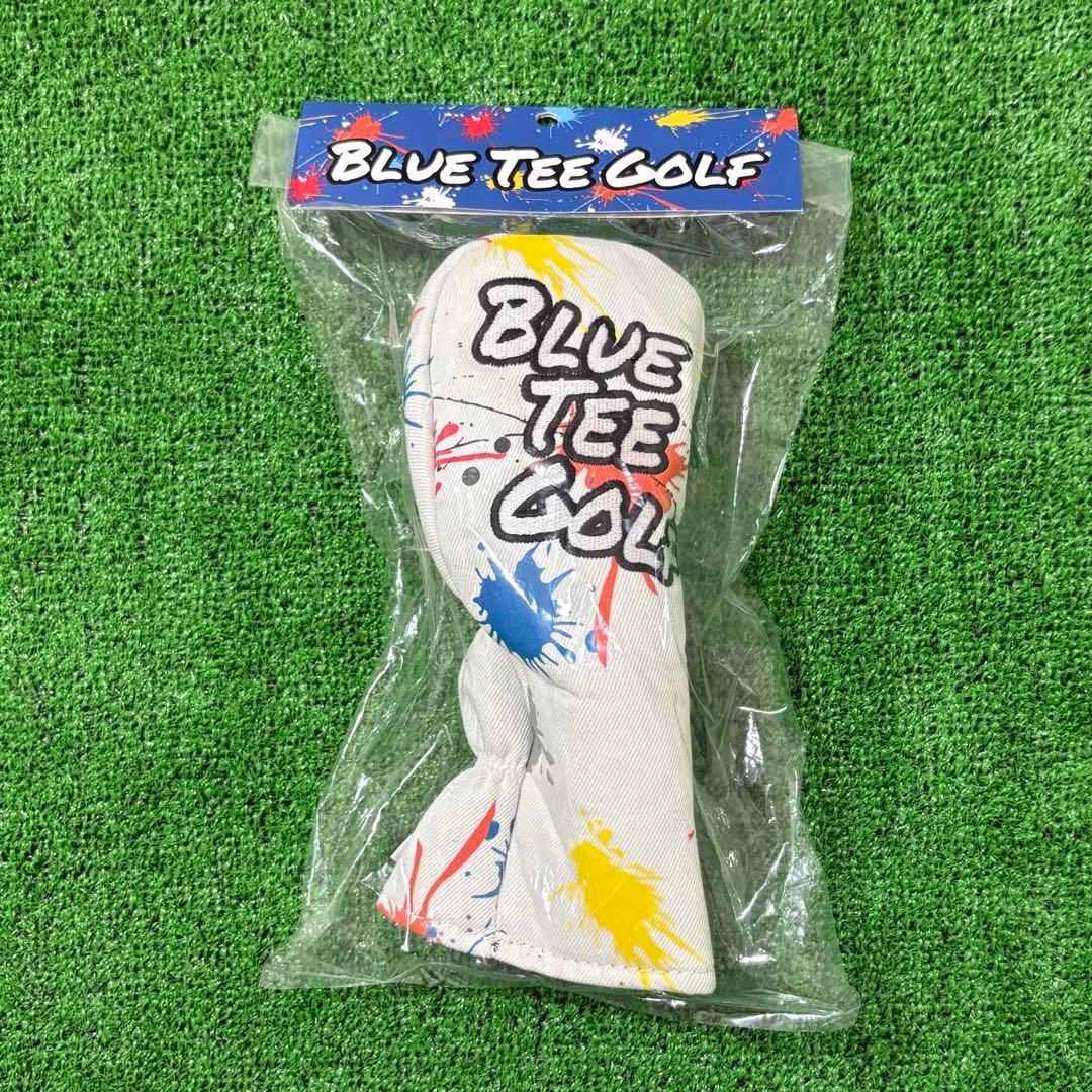 BLUE TEE GOLF デニムキャディバッグ フード・ヘッドカバー付き