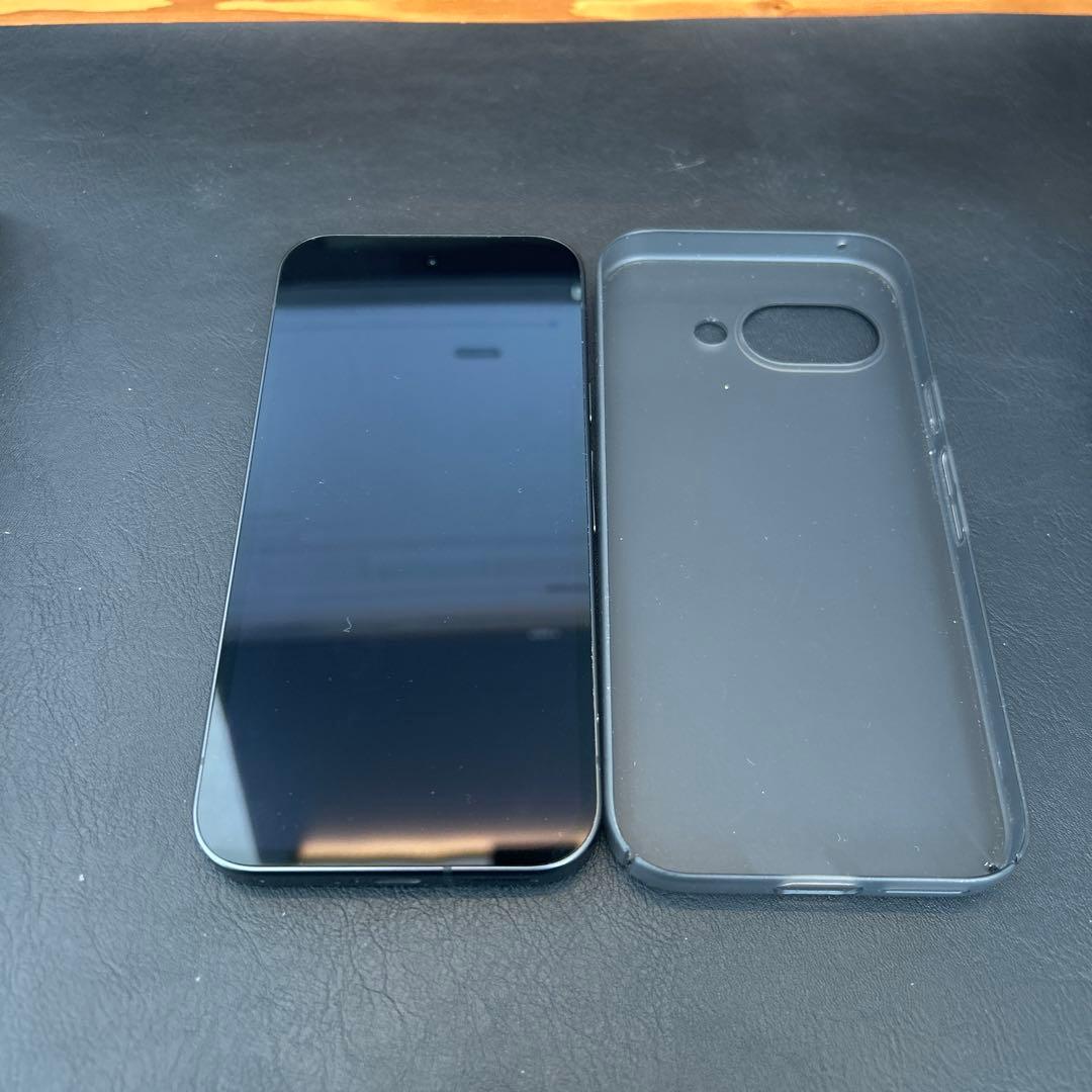 【美品】Google Pixel 9a 黒 ブラック　ケース付き