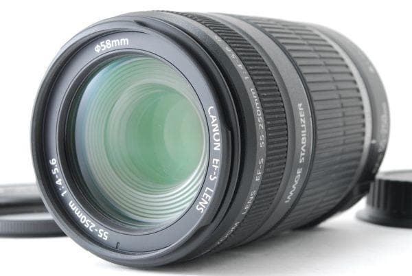 【美品】キャノン Canon EF-S 55-250mm F4-5.6 IS