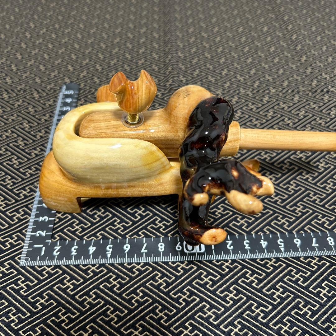 へらぶな　万力　値下げ　山桧　大砲万力　天然木 へらぶな