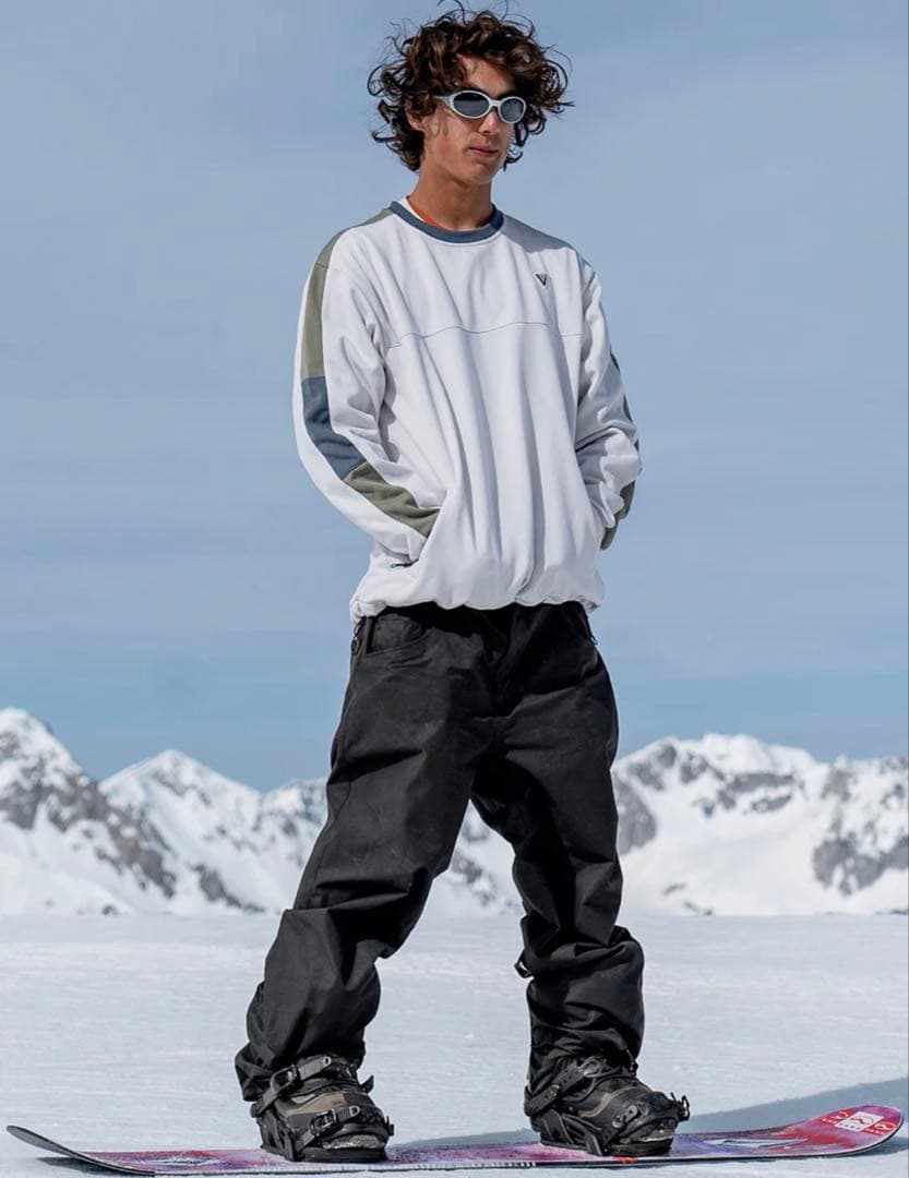 VOLCOM 5-Pocket Tight Pants 黒スノボー ak