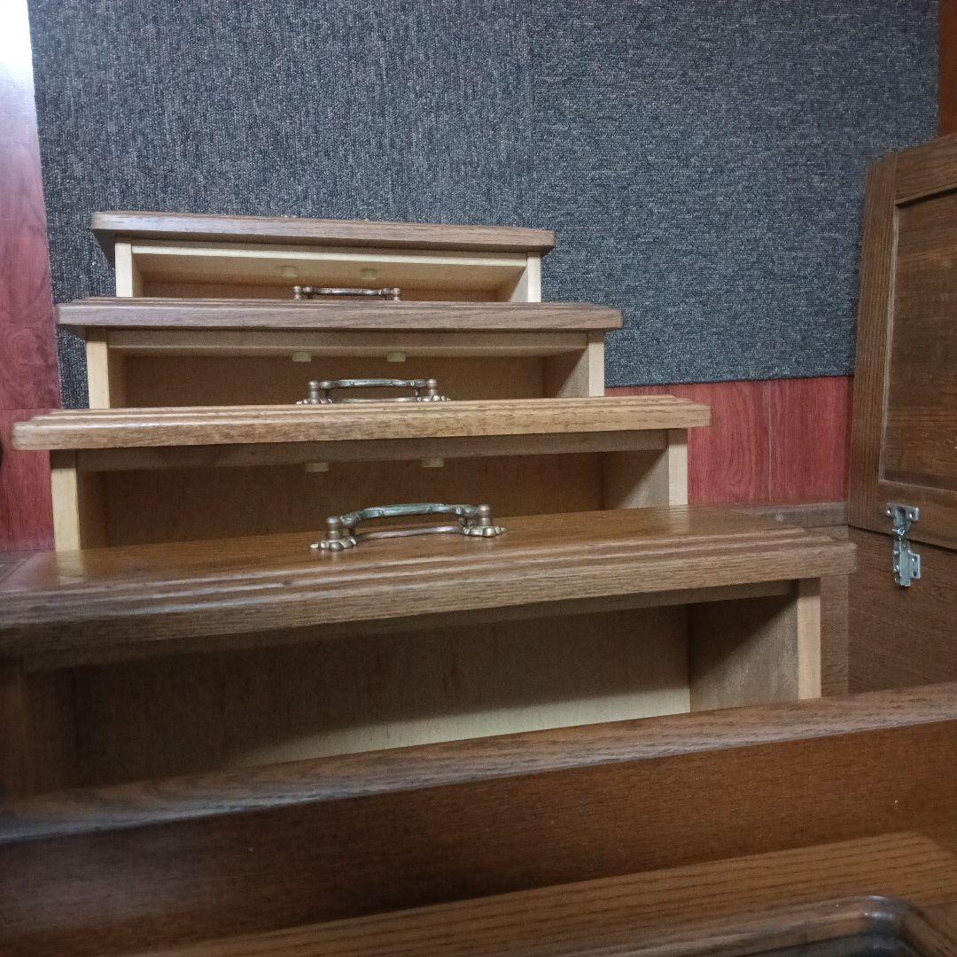 本棚　食器棚　木製 アンティーク　高さ190横120奥行き44