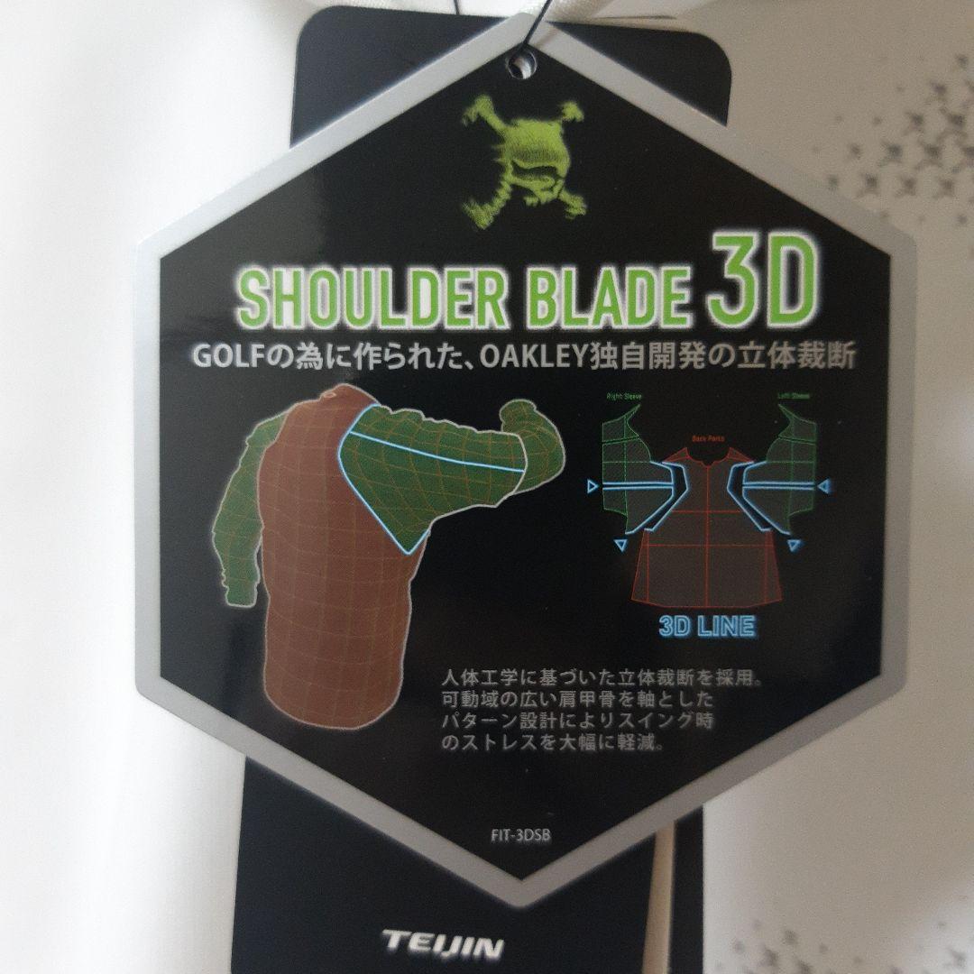 新品　オークリーゴルフ　メンズウエア　スカルタートルネックミドル　長袖シャツ