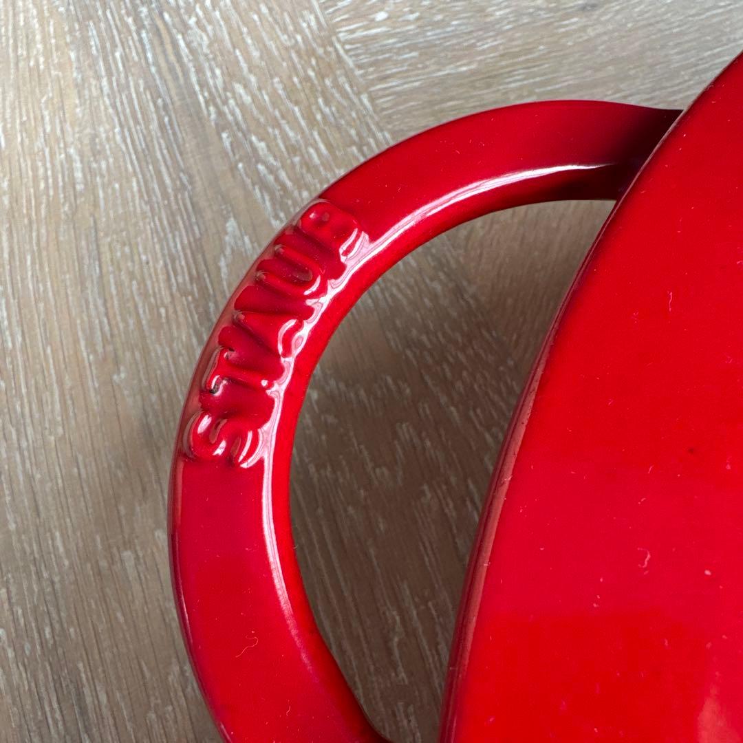 STAUB 両手鍋 28cm 赤