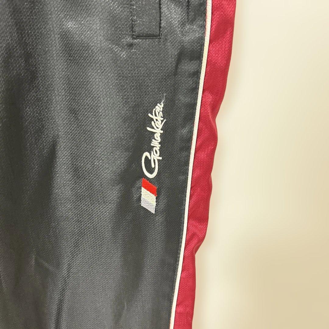 がまかつ ウォームスーツ 上下セット GM-3145 L ブラック×レッド