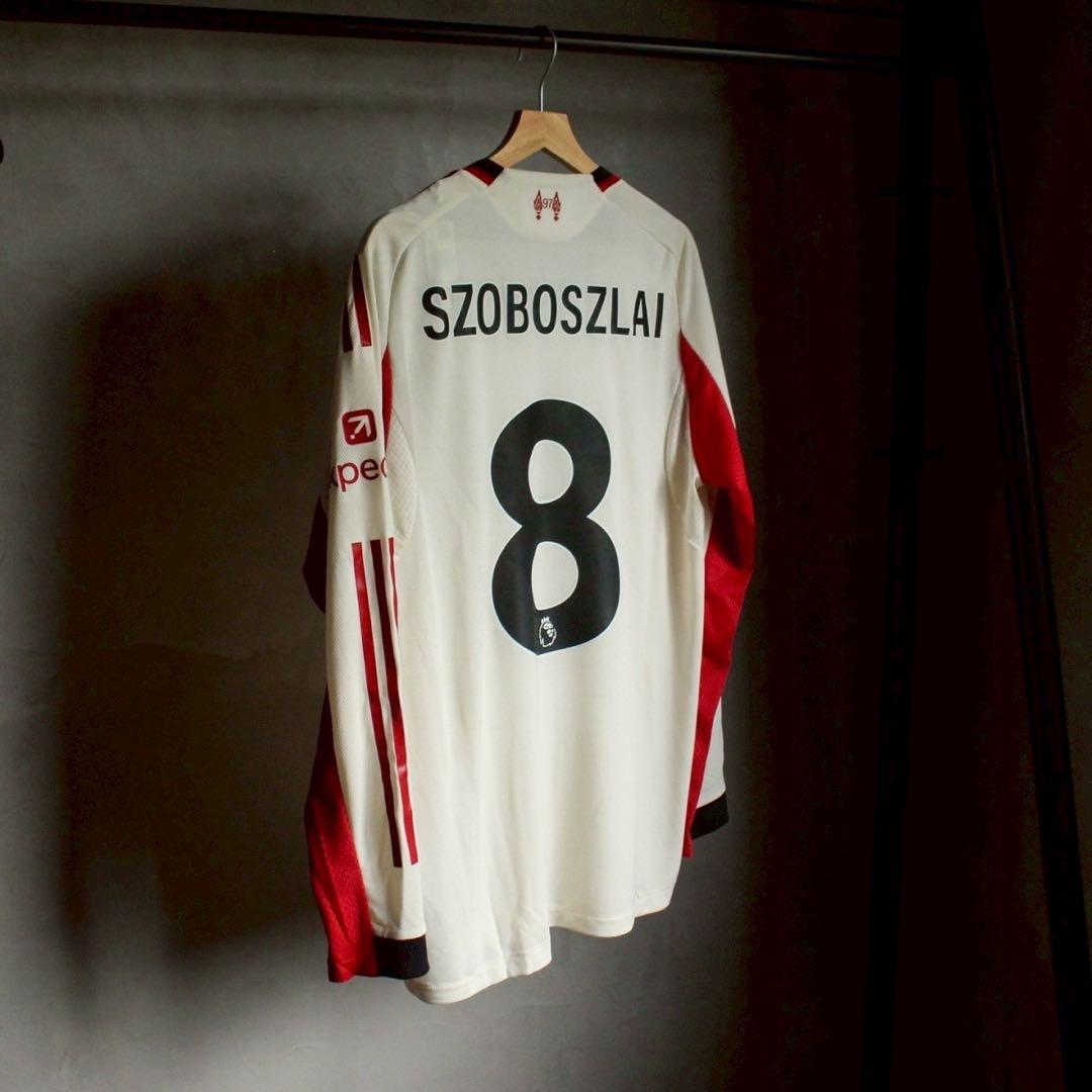 リバプール 25/26 ユニフォーム アウェイ オーセンティック ソボスライ L