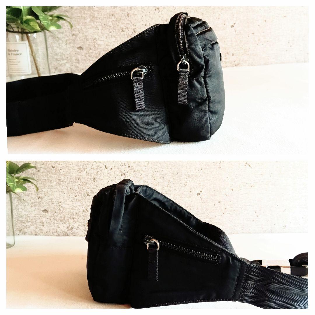 良品 プラダ ナイロン ショルダーバッグ ウエストポーチ 鞄 レディース メンズ